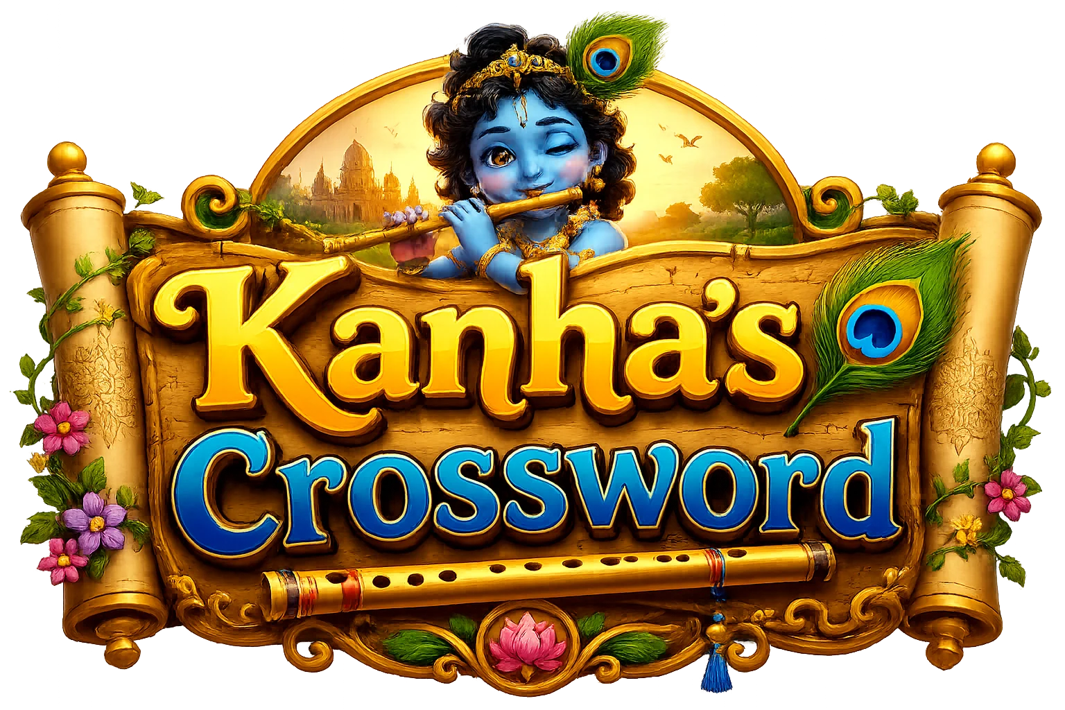 Krishna Crossword Logo